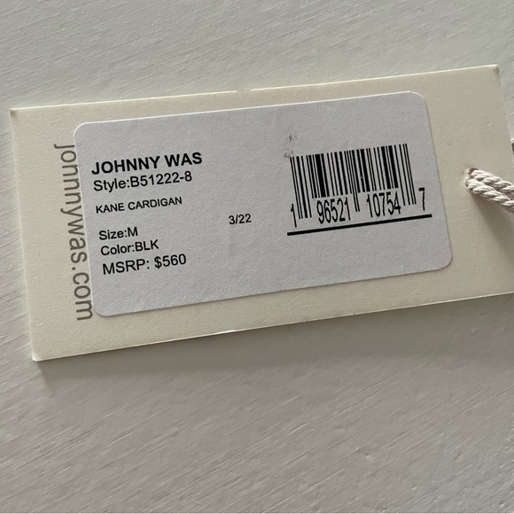 Johnny Was Biya Kane Embroidered Cardigan - Picture 12 of 13